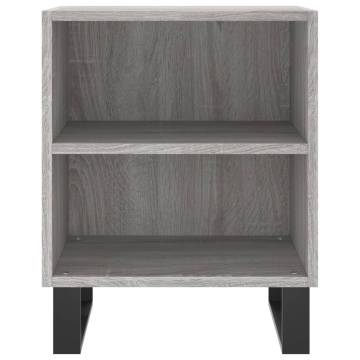 Bedside Cabinet Grey Sonoma - Stylish Storage Solution