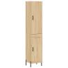 Stylish Highboard Sonoma Oak - Modern Engineered Wood Storage