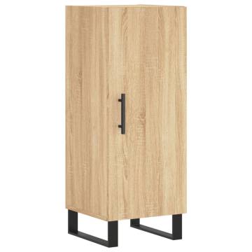 Stylish Highboard Sonoma Oak - 34.5x34x180 cm | HipoMarket