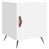 Stylish White Bedside Cabinet - 40x40x50 cm | HipoMarket