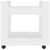 Desk Trolley White 60x45x60 cm | Organize Your Space