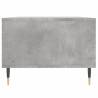 Stylish Concrete Grey Coffee Table - 90x50 cm | HipoMarket