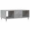 Stylish Concrete Grey Coffee Table - 90x50 cm | HipoMarket