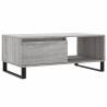 Stylish Grey Sonoma Coffee Table - 90x50 cm | HipoMarket