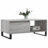 Stylish Grey Sonoma Coffee Table - 90x50 cm | HipoMarket