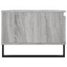 Stylish Grey Sonoma Coffee Table - 90x50 cm | HipoMarket