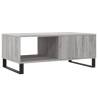 Stylish Grey Sonoma Coffee Table - 90x50 cm | HipoMarket