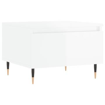 High Gloss White Coffee Table - Stylish & Durable | HipoMarket