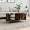 Coffee Table Smoked Oak 90x50x40 cm Engineered Wood Colour smoked oak Quantity in Package 1 