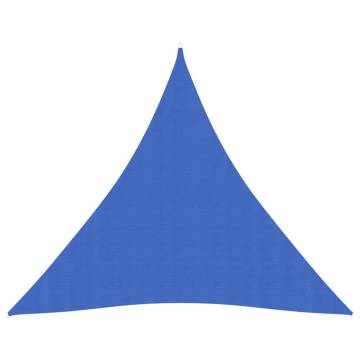 Blue Sunshade Sail 4x4m | 160g/m² HDPE Outdoor Shelter