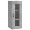 Elegant Highboard in Concrete Grey - Stylish Storage Solution