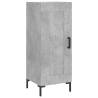 Elegant Highboard in Concrete Grey - Stylish Storage Solution