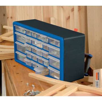 Draper Tools 30-Drawer Tool Organiser Blue 12015 | Hipomarket