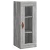 Stylish Highboard Grey Sonoma - 180 cm Engineered Wood Storage