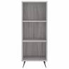 Stylish Highboard Grey Sonoma - 180 cm Engineered Wood Storage