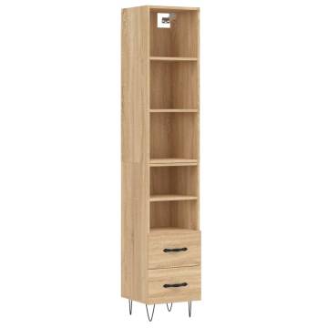 Highboard Sonoma Oak - Stylish Storage Solution | HipoMarket