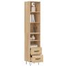 Highboard Sonoma Oak - Stylish Storage Solution | HipoMarket