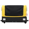 Sturdy Bike Trailer Black and Yellow - 45 kg Capacity