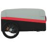 Sturdy Black & Red Bike Trailer - 45 kg Iron Load Capacity