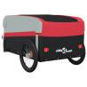 Sturdy Black & Red Bike Trailer - 45 kg Iron Load Capacity