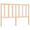 Stylish Solid Wood Pine Bed Headboard - 141x4x100 cm