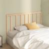 Stylish Solid Wood Pine Bed Headboard - 141x4x100 cm