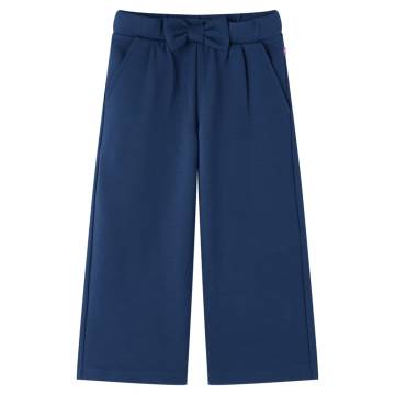 Kids' Wide Leg Pants in Navy - Affordable Quality Wear