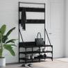 Clothes Rack with Shoe Storage Black 100x40x184 cm Colour black Size 100 x 40 x 184 cm Quantity in Package 1 Number of 