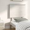 Bed Headboard White 79x6x82.5 cm Solid Wood Pine Colour white Size 79 x 82.5 cm Quantity in Package 1 