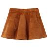 Kids' Skirt with Pockets Corduroy Cognac 116 Colour cognac Size 116 (5-6y) 