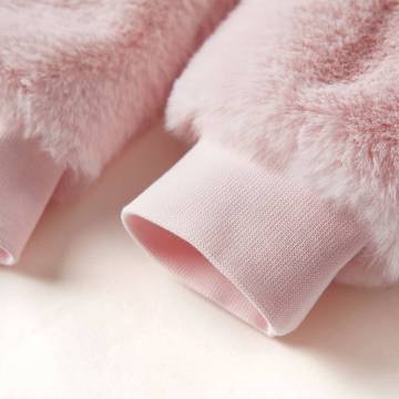 Kids' Faux Fur Jacket - Soft Pink | Age 3-4 | Hipomarket