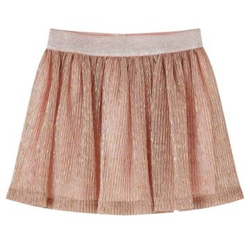 Kids' Glitter Skirt - Soft Pink, Size 116 | HipoMarket