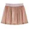 Kids' Skirt with Glitters Soft Pink 116 Size 116 (5-6y) 