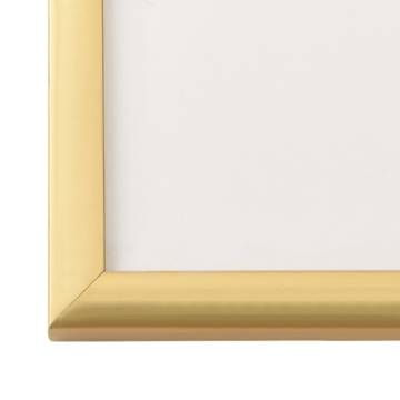 Stylish Gold Photo Frames Collage - 5 Pcs for Wall Display