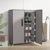 Shoe Cabinet Grey 60x28x90 cm Fabric Colour grey Quantity in Package 1 Height 90 cm Number of 28 cm 