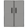 Shoe Cabinet Grey 60x28x90 cm - Stylish & Organised Storage