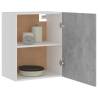 Concrete Grey Hanging Cabinets - 2 pcs 50x31x60 cm