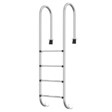 Durable Pool Ladder 54x38x184.5 cm - 304 Stainless Steel