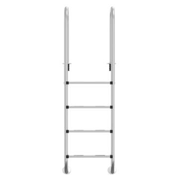 Durable Pool Ladder 54x38x184.5 cm - 304 Stainless Steel