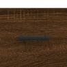 Stylish Highboard Brown Oak - Engineered Wood | Hipomarket