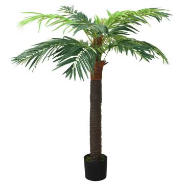 Lifelike Artificial Phoenix Palm Tree - 190 cm Green