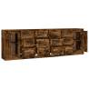 Elegant 3-Piece Smoked Oak Sideboards | Durable & Stylish