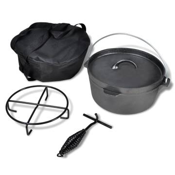 Dutch Oven 4.2 L with Accessories - Ideal for Every Chef