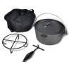 Dutch Oven 4.2 L including Accessories Colour black Capacity 4.2 l 