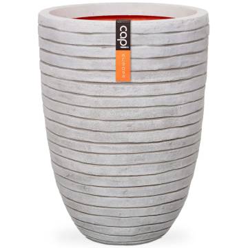 Capi Nature Row Elegant Low Vase 46x58cm – Ivory | HipoMarket