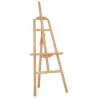 Easel Stand 53.5x95x127 cm - Solid Pine Wood Art Easel