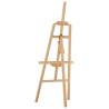 Easel Stand 53.5x95x127 cm - Solid Pine Wood Art Easel