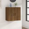 Wall Cabinet Brown Oak 60x31x60 cm Engineered Wood Colour brown oak Quantity in Package 1 Number of 