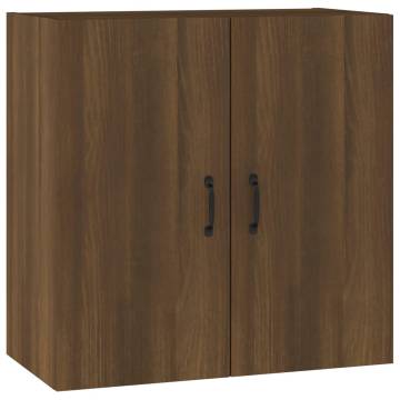 Wall Cabinet Brown Oak 60x31x60 cm - Stylish Storage Solution