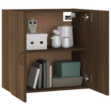 Wall Cabinet Brown Oak 60x31x60 cm - Stylish Storage Solution